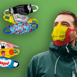 Máscara de proteção personalizada