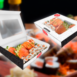 Embalagem para Sushi, Sashimi e Combinados Padrão